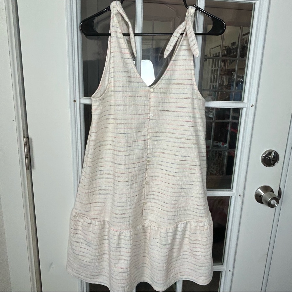 LOFT Multicolor Striped Knit Dress‎